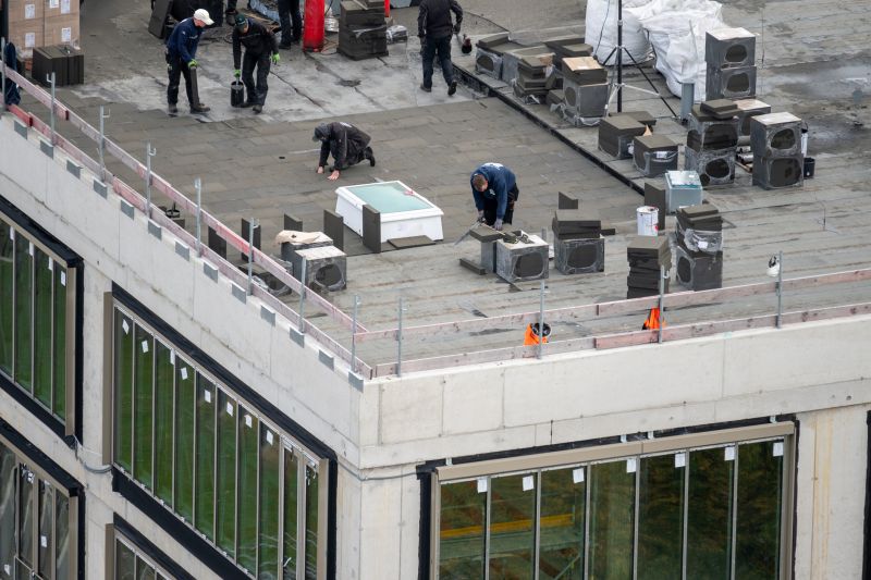 Industrial Roof Installation